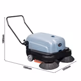 Mașină de măturat - 4.500 m²/h - cu funcție de pulverizare a apei