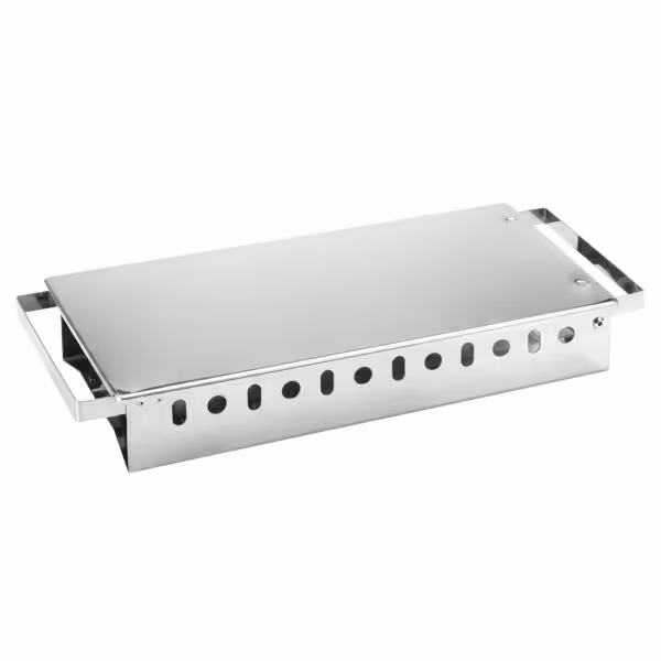 Hot Plate - Stainless Steel - 465mm - for 3 Burners