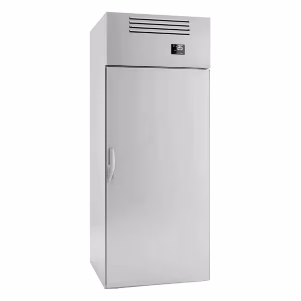 Hladnjak sa ulazom za kolica od nehrđajućeg čelika PREMIUM PLUS - GN 2/1 - GN 1/1 - EN 600x400 - 1300 litara - Sa 1 vratima