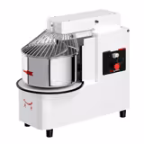 Pétrin à spirale - 22L / 18kg - 1 vitesse - cuve amovible & tête relevable - minuterie - 400V