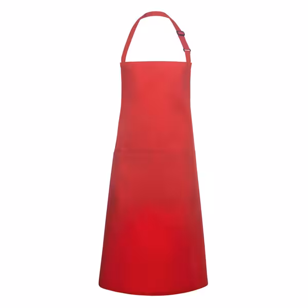 KARLOWSKY | Schort met zak Basic - Rood