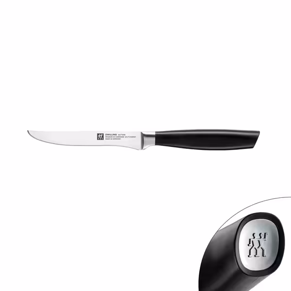 (1 piece) ZWILLING | All Star Steak Knife – 120 mm Blade, Japanese-Style Cutting - FRIODUR Ice-Hardened - Made in Germany
