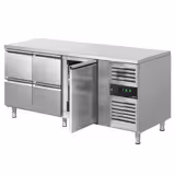 Koelwerkbank ECO - 1795x700mm - met 1 deur - met 4 lades