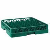 Cesto para copos - 500x500mm - 36 compartimentos - Verde - para copos - compatível com ARU36N