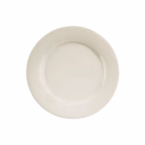 (12 db) SEMPRE | Sempre - Lapostányér - kerek - porcelán - Ø 18 cm - krém