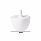 SELTMANN WEIDEN | Blues Sugar Bowl with Lid – White – 270 ml – Porcelain