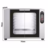 Rijskast - Digitaal - 12x EN 600x400mm of GN 1/1 - met gecontroleerde gisting