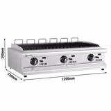 Gas Wassergrill - 15,6 kW - Tischgerät - 730 Tief