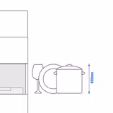 Durchschubspülmaschine - Digital - 8,7 kW - mit Wärmerückgewinnung, Reiniger-, Klarspüler- & Laugenpumpe - inkl. Zulauftisch links & Ablauftisch rechts