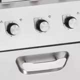 موقد غاز PAOLO 700 - 800x730mm - 31,80 kW - 4 شعلات - يشمل فرن غاز ساكن - 7,80 kW