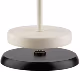 (4 ks) Stolní LED lampa - MERLE MINI - nabíjecí - IP54 - stmívatelná ve 3 krocích - Ø 90 mm - Whisper White