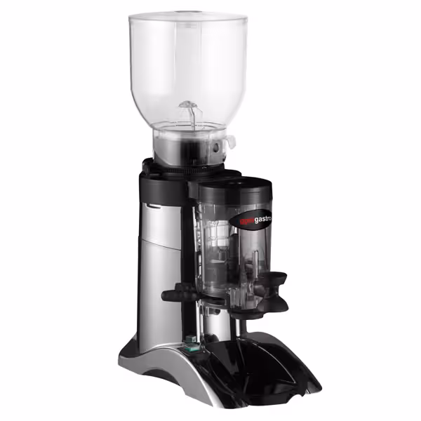 Koffiemolen - 2kg bonenreservoir - geluidsarm - 63dB - Met dispenser - RVS behuizing