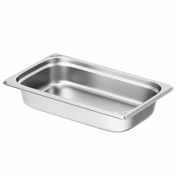 Bacinella GN in acciaio inox GN 1/1 - Altezza: 100mm