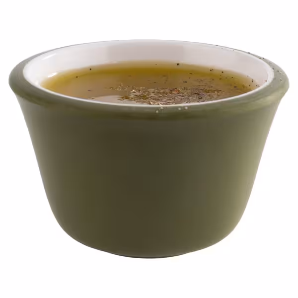 (6 stuks) Dipschaaltje - Melamine - 40ml - hoekig - 60x60mm - Groen/Wit