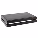 Cassetta in legno - SUPERBOX - Legno - Nero - 555x350mm - Altezza: 105mm - compatibile con GN 1/1