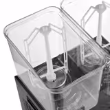 Gyümölcslé-adagoló - 2 x 18 l - 600 W - fekete - tartozék: csepegtető tálca