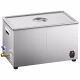 Lavadora ultrassónica - 30L - 600W - com torneira de drenagem - com aquecimento - com temporizador - 40kHz