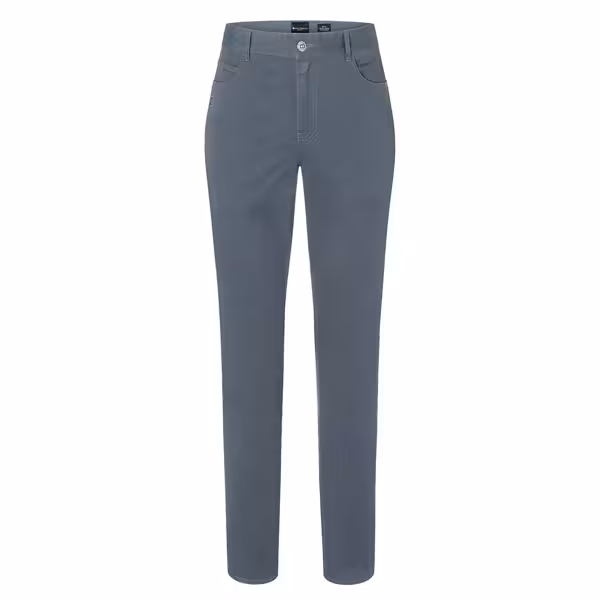 KARLOWSKY | Ladies' 5-Pocket Work Trousers – Anthracite Grey - Size 34 - Organic Cotton Stretch