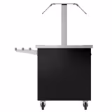 Buffetwagen koud DANZIG - 1600mm - voor 4x GN 1/1 - met dienbladslide - zwart