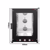 Padaria-Elétrico-Forno combinado - Manual - 10 GN 1/1 ou 10 EN 600x400