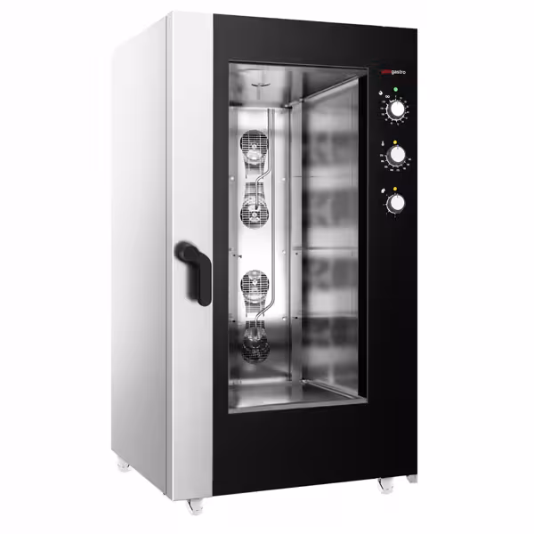 Horno mixto eléctrico - Manual - 20x GN 1/1 - incl. bastidor interior & carro de bandejas