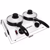 Chocoladesmelter - Tafelmodel - 2x GN 1/6 - 2x 1,25kg - 80W