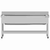 Plonge en inox ECO - 1600x700mm - avec étagère basse & 1 bac