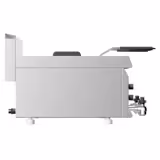 Gas Doppelfritteuse - 8+8 Liter - 12 kW - mit Ablasshahn