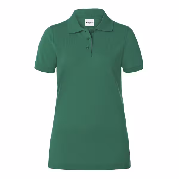 KARLOWSKY | Dames Werkkleding Poloshirt Basic - Bosgroen - maat: XS