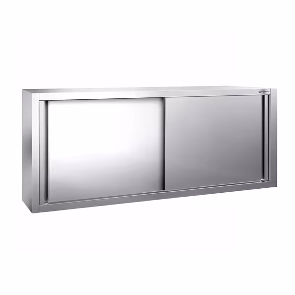 کابینت دیواری پریمیوم استیل - 1800*400 میلیمتر - درب کشویی - 650 میلیمتر ارتفاع