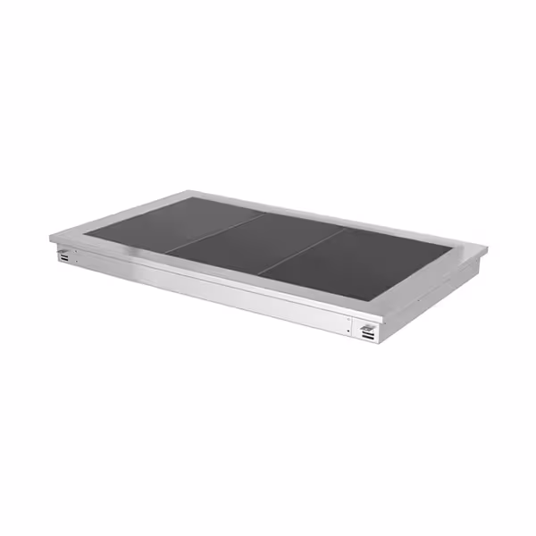 Ankastre Sıcak Yüzey - Paslanmaz Çelik - 1135mm - 3x GN 1/1 - 1,35kW