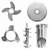 Heavy Duty Electric Meat Mincer Size 22 - 400kg/h - 1.5 kW - 1400rpm - Mincing Plate 4mm