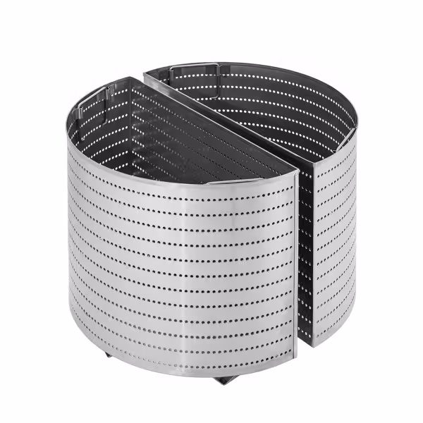 (2 pcs) Half Baskets for 100L Boiling Kettle - GN 1/1 - Ø560xH350mm