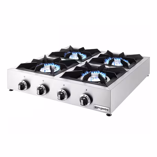 Gas Boiling Top - 20kW - 4 burners