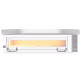 Hotte pour four à pizza - 1460x1400x90mm - Inox - avec sans moteur - compatible avec Four à pizza POP934E & POP934ED