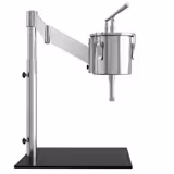 Piston Funnel - Manual - 4 L - Adjustable size - Stainless steel