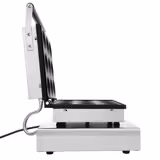 Piastra per Waffle professionale - Singola - Manuale - 1,75kW - Forma: 9 Pancake americani