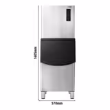 Fabbricatore di Ghiaccio Professionale - cubetto pieno - 160kg/24h