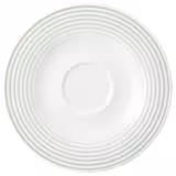 (6 pieces) SELTMANN WEIDEN | Round Espresso Saucer Blues – Sage Green – Ø135 mm – High-Gloss Porcelain