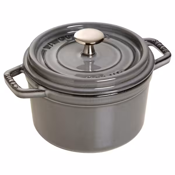 STAUB | LA COCOTTE - Kookpot - Ø 140mm - Gietijzer - Grafietgrijs