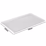 (6 pz) Vassoio GN - FLOAT - Melamina - GN 1/1 - Altezza: 30mm - Bianco