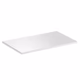 (6 pz) Vassoio GN - ZERO - Melamina - GN 1/4 - Altezza: 15mm - Bianco