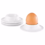 (6 pcs) Egg Cup EGGY - Melamine - Ø 85mm - White