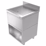 Abtropfschrank - Edelstahl - 600x600mm