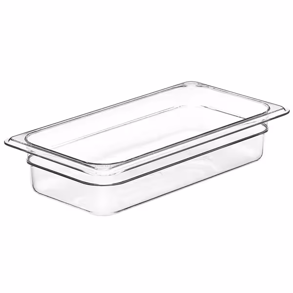 (6 stuks) CAMBRO | Camview® - Copolymeer Gastronormbak 1/3 - Helder - Hoogte: 65mm - BPA-Vrij