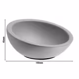 (18 pz) Coppetta per salse - ELEMENT - Beton - 50ml - quadrata - 100x100x45mm - Grigio