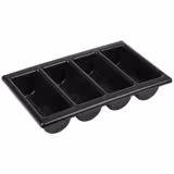 (6 Stück) GN 1/1 Besteckbehälter - 530x325mm - Polypropylen - 4 Fächer