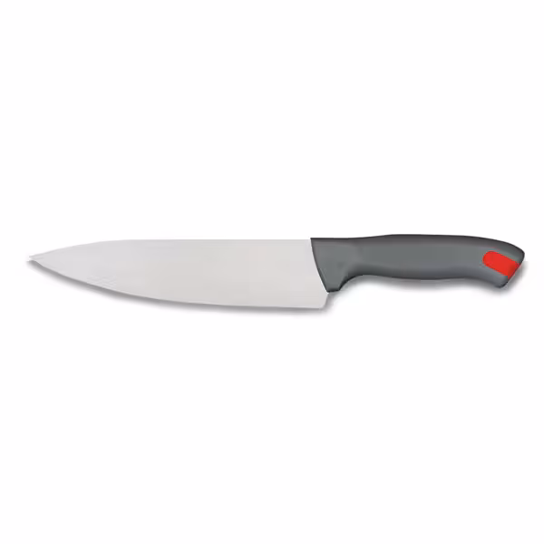 Koksmes - Lemmet: 210mm - recht - RVS