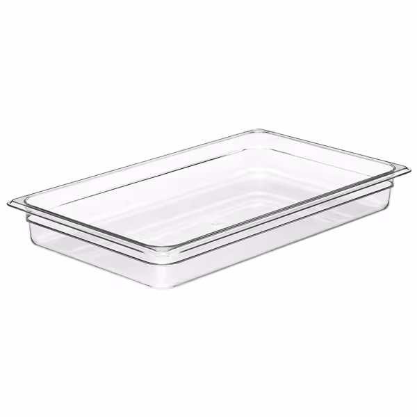 (6 stuks) CAMBRO | Camview® - Copolymeer Gastronormbak 1/1 - Helder - Hoogte: 65mm - BPA-Vrij