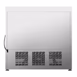 Koelwerkbank Premium PLUS - 980x700mm - met 2 deuren & met achterwand